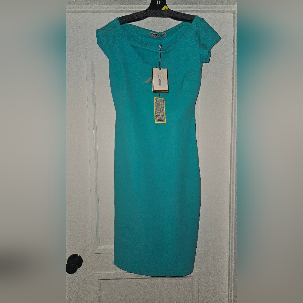 Chiara Boni Teal Dress
